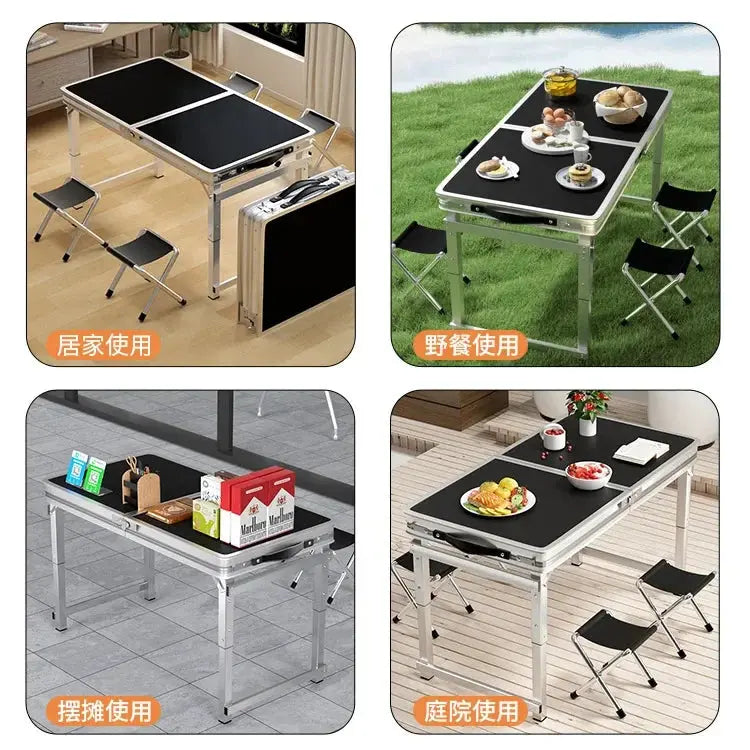 Outdoor Folding Table and Chair Set Park Camping Reseller