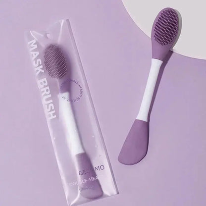 Double Head Silicone Facial Mask Brush Facial Reseller