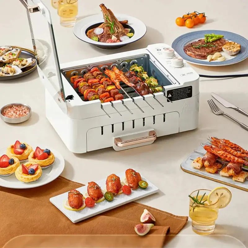 Automatic Rotating BBQ Grill, MultiFunction Skewer Reseller