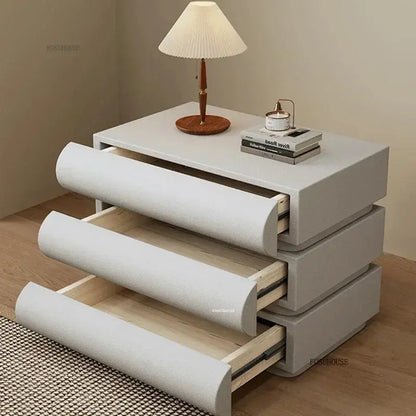 Smart Bedside Table Creative Bedroom Three Drawer Reseller