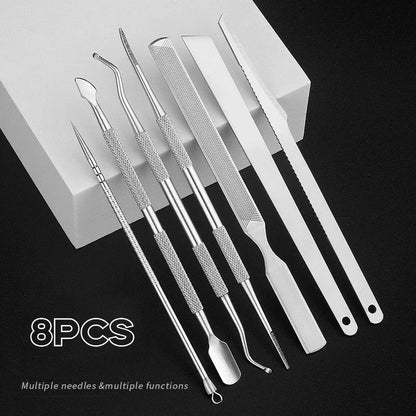 Foot Care Kit Callus Remover File Dead Skin Shaver Cuticle Pusher Pedicure Tools for Hard Tough Skin Beauty Health