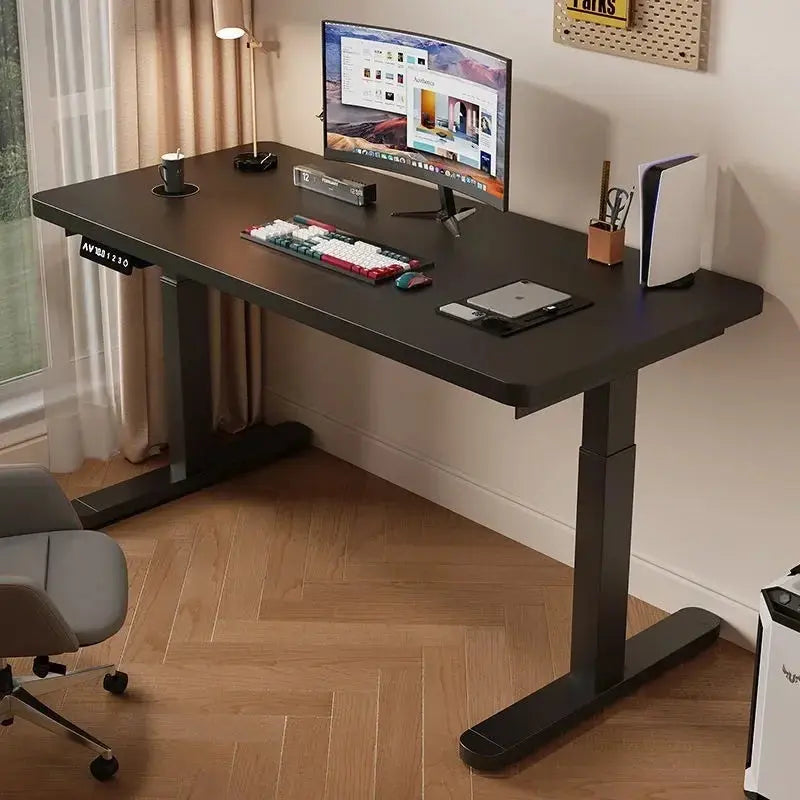 Solid Wood Electric Lifting Table Smart Computer Reseller