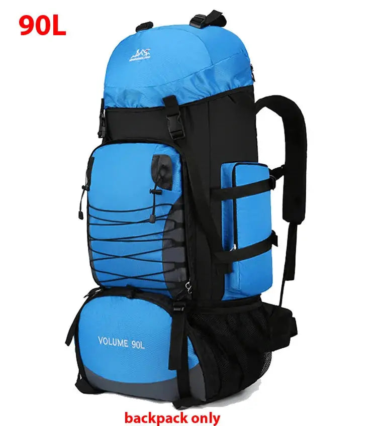 Large 90L Travel Bag Camping Backpack Hiking Army Reseller