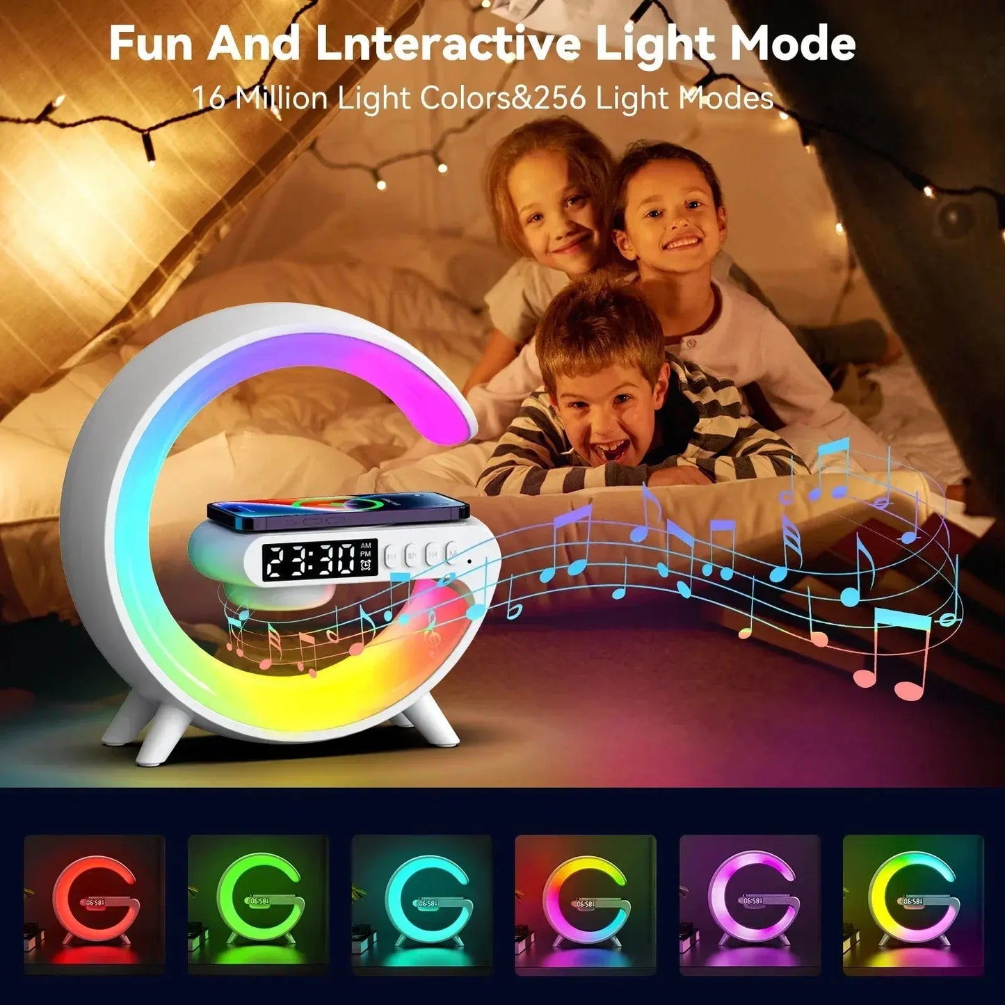 Multifunction Wireless Charger Stand Pad RGB Reseller