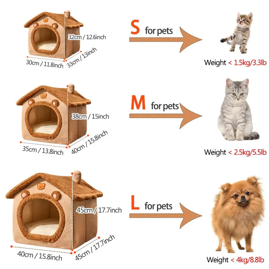 Foldable Pet House Removable Washable Cat House Reseller