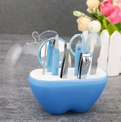 8pcs Apple Shape Nail Manicure Set Pedicure Tools Reseller