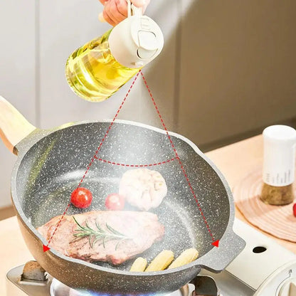 500/600ml Oil Spray Bottle Kitchen Cooking Olive Oil Dispenser For Kitchen BBQ Camping Olive Oil Diffuser Cooking