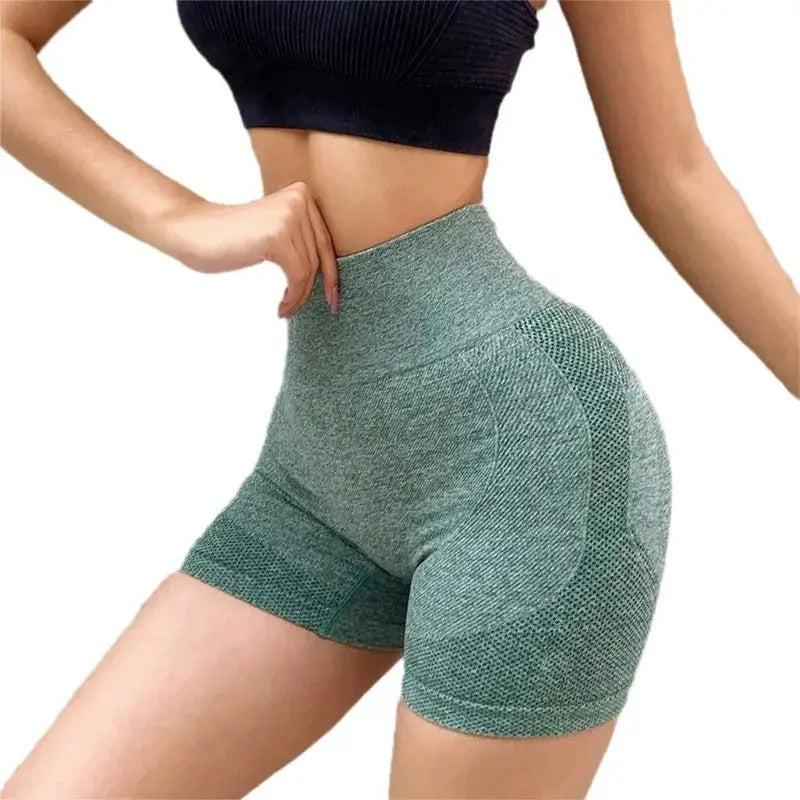Women Yoga Shorts High Waist Butt Lifting Workout Reseller