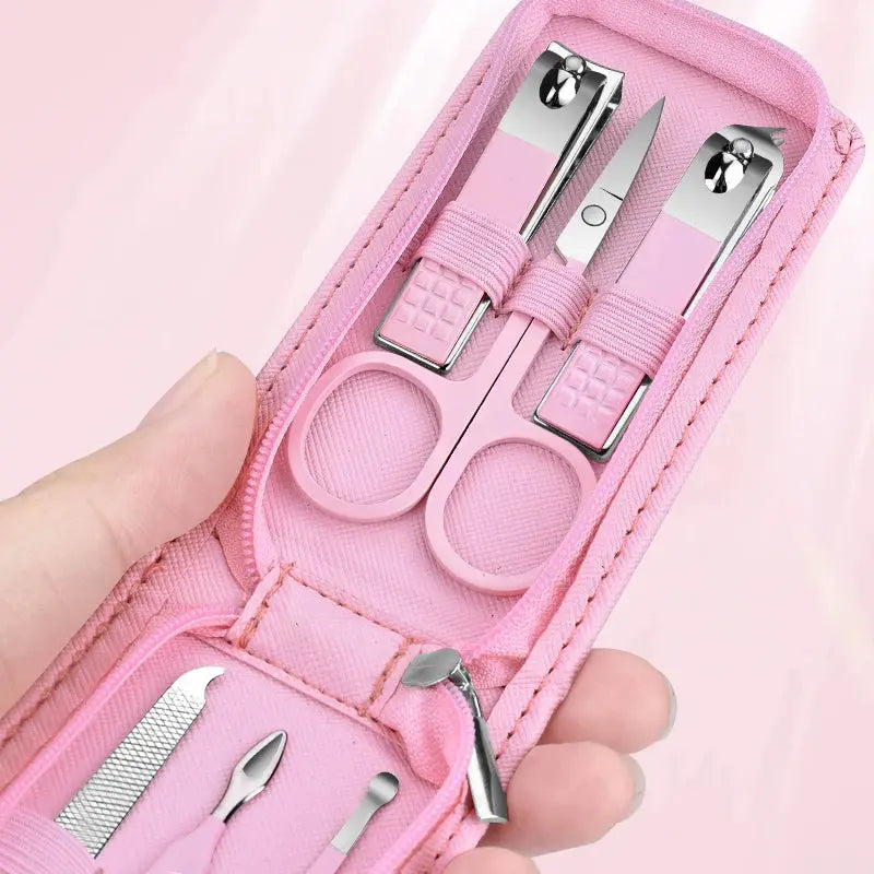 DIKEKE New Pink 6pcs/set Manicure & Pedicure Set Nail Reseller