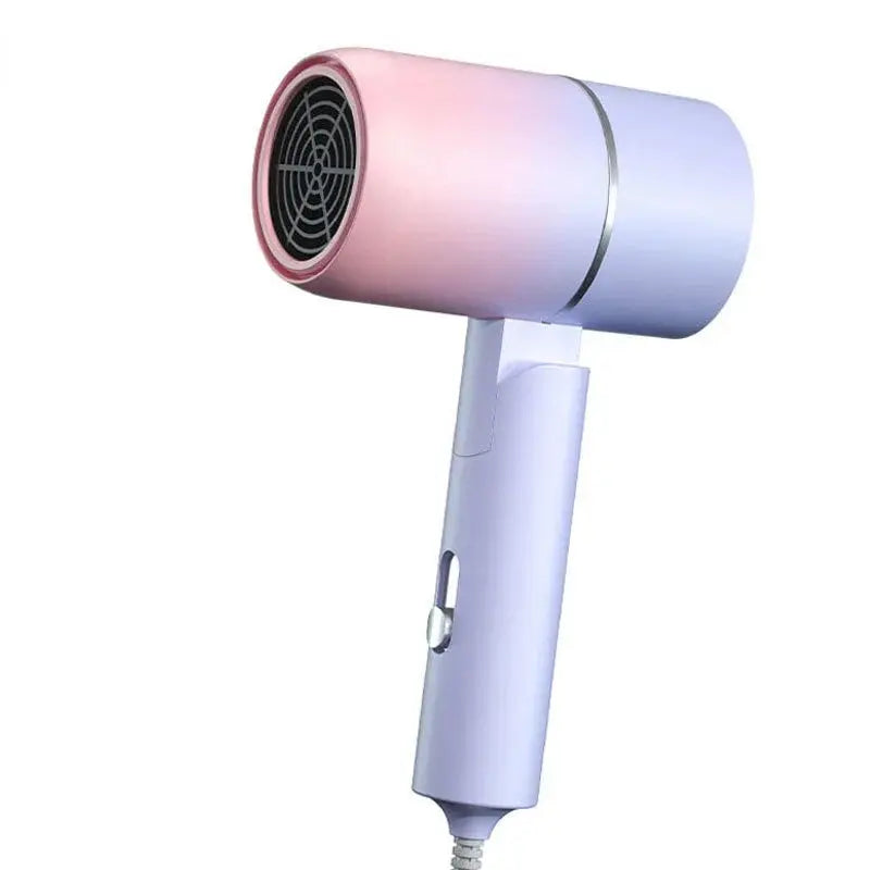 Folding Hairdryer With Carrying Bag Hot Air Anion Reseller