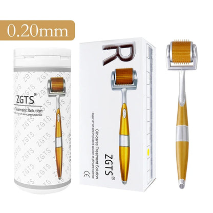 Dermaroller Derma Roller Micro Needles For Facial Beauty Hair Growth Wrinkles Remove Scars Tighten Skin Care Massage Roller Tool