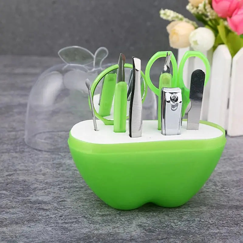 8pcs Apple Shape Nail Manicure Set Pedicure Tools Reseller