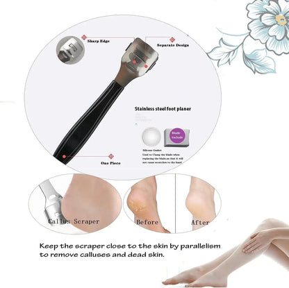 8/10/23PCS Pedicure Foot File Professional Rasp Heel Grater Hard Dead Skin Callus Remover Pedicure Foot Care Tools household
