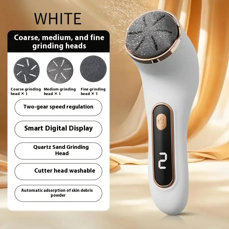 USB charging electric foot polisher, for polishing thick skin on the soles of the feet, portable foot grinder