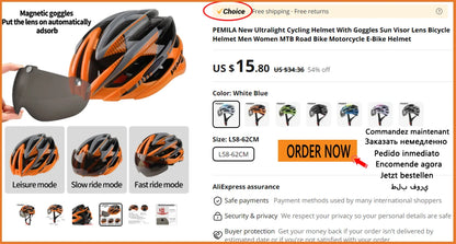 PEMILA New Ultralight Cycling Helmet Cycling Safety Cap Bicycle Helmet for Women Men Racing Bike Equipments MTB Bike Helmet 180g