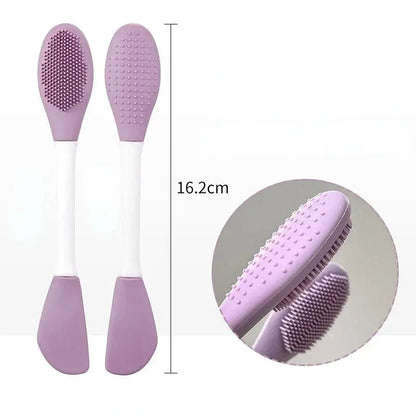 Double Head Silicone Facial Mask Brush Facial Reseller