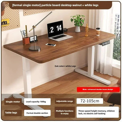 Solid Wood Electric Lifting Table Smart Computer Reseller