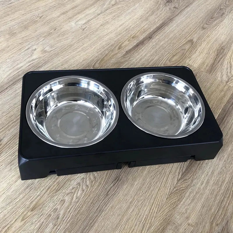 BOOTEELY Elevated Dog Feeder Bowls Adjustable Reseller