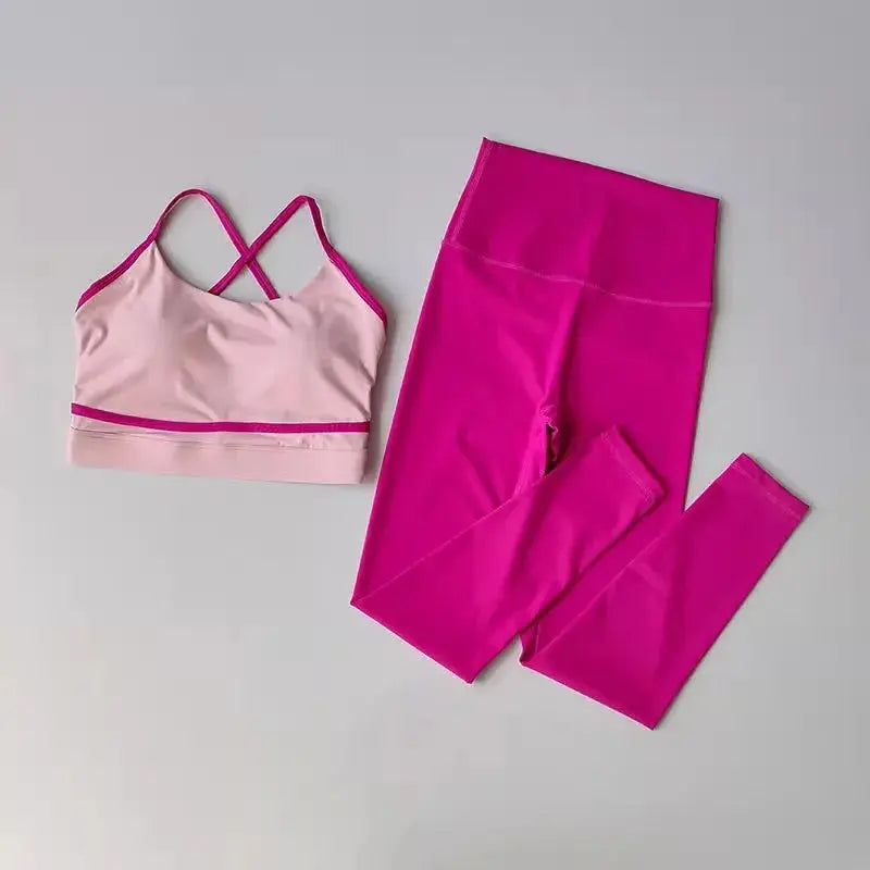 Women's Yoga Set Workout Set 2 Piece High Waist Reseller
