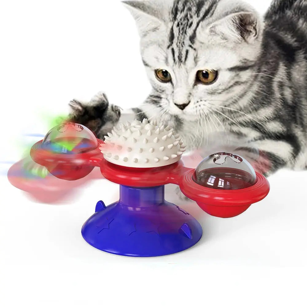 Windmill Cat Toy Interactive Pet Toys for Cats Reseller