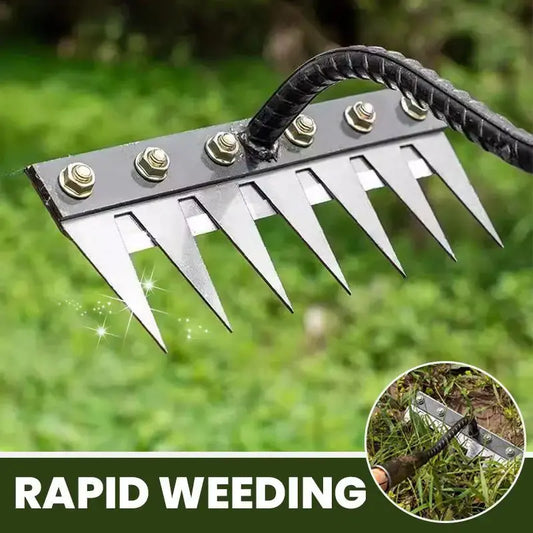 5/6/7/8 Teeth Carbon Steel Garden Hand Rake Farm Reseller