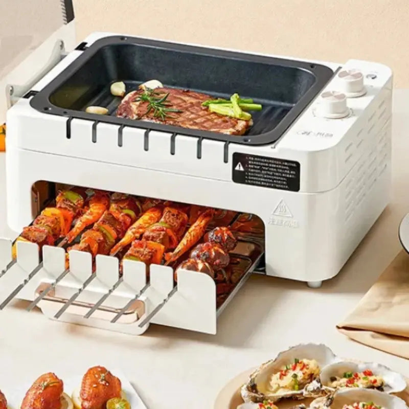 Automatic Rotating BBQ Grill, MultiFunction Skewer Reseller