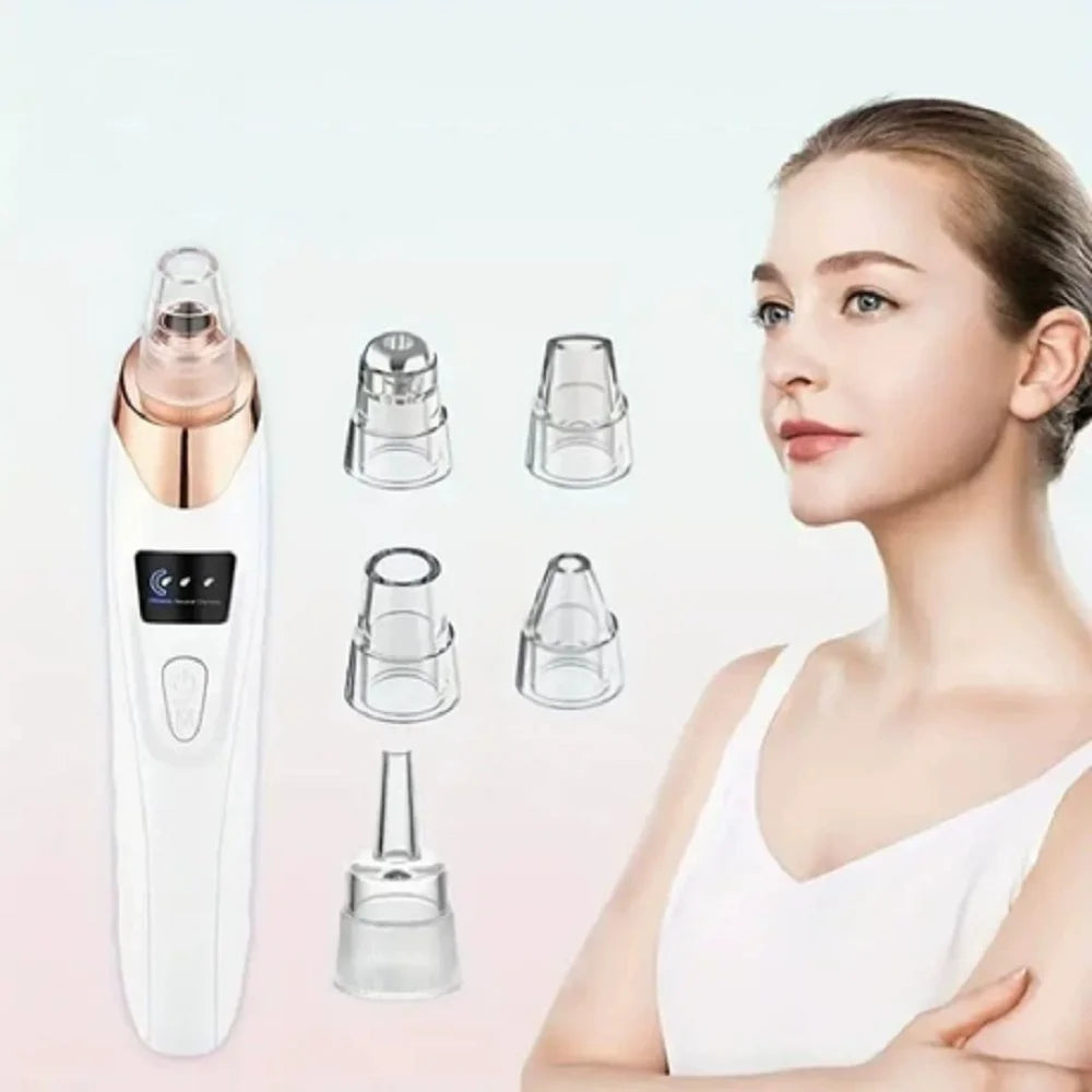 Electric Facial Blackhead Vacuum Remover – Deep Pore Cleansing Tool for Skin Care & Pore Refining