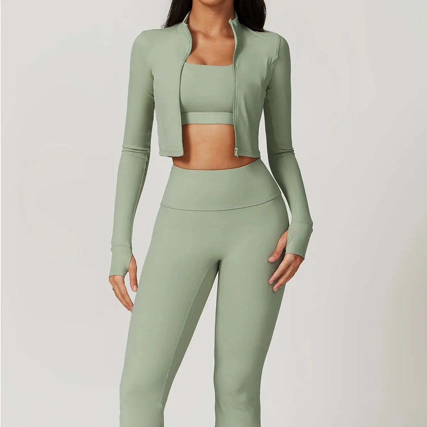 3PCS Yoga Set Women Workout Sets Sportswear Reseller