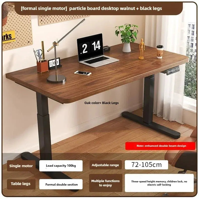 Solid Wood Electric Lifting Table Smart Computer Reseller