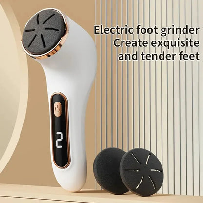 USB charging electric foot polisher, for polishing thick skin on the soles of the feet, portable foot grinder