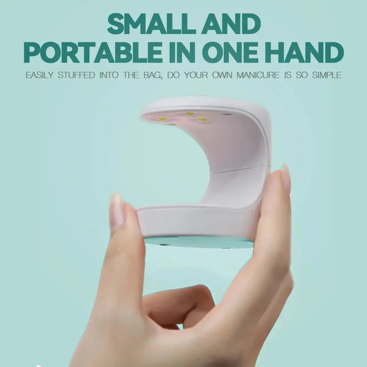 NAILPOP Small Nail Lamp Dryer UV LED USB Lamp Reseller