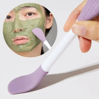 Double Head Silicone Facial Mask Brush Facial Reseller