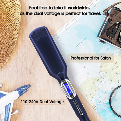 Hair Straightener Curler 500°F Professional Hair Flat Reseller