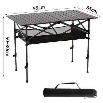 Adjustable Height Camping Table All-terrain Outdoor Reseller
