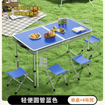 Outdoor Folding Table and Chair Set Park Camping Reseller