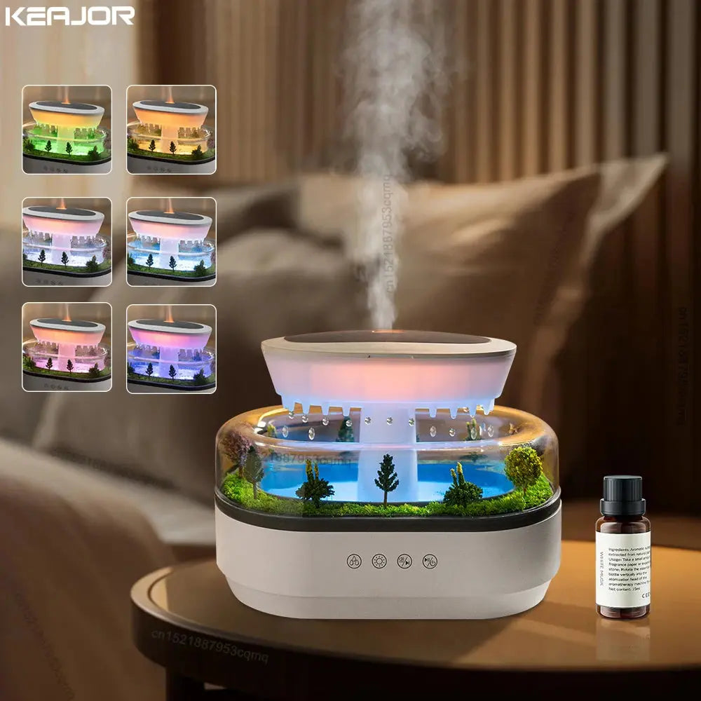 Aroma Humidifier Raindrop Air Humidifier Colorful Reseller