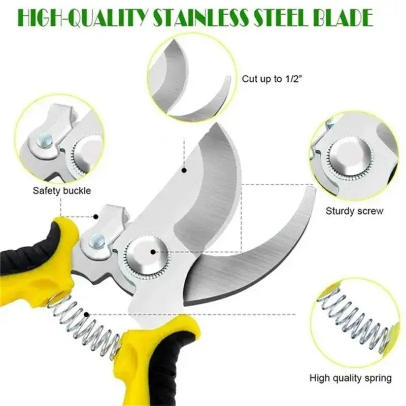Pruner Garden Scissors Professional Sharp Bypass Reseller