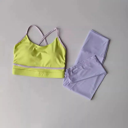 Women's Yoga Set Workout Set 2 Piece High Waist Reseller