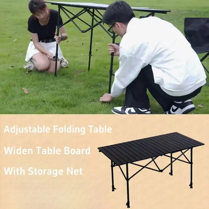 Adjustable Height Camping Table All-terrain Outdoor Reseller