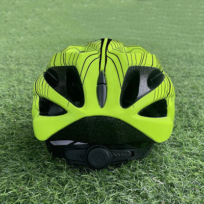 Stripe Ultralight Road Mountain Bike Helmet With Sun Visor Ultralight DH MTB Bicycle Helmet Outdoor Sports Riding Cycling Helmet