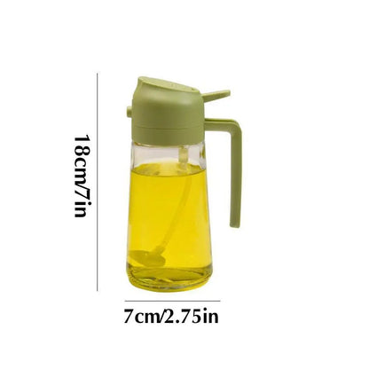500/600ml Oil Spray Bottle Kitchen Cooking Olive Oil Dispenser For Kitchen BBQ Camping Olive Oil Diffuser Cooking