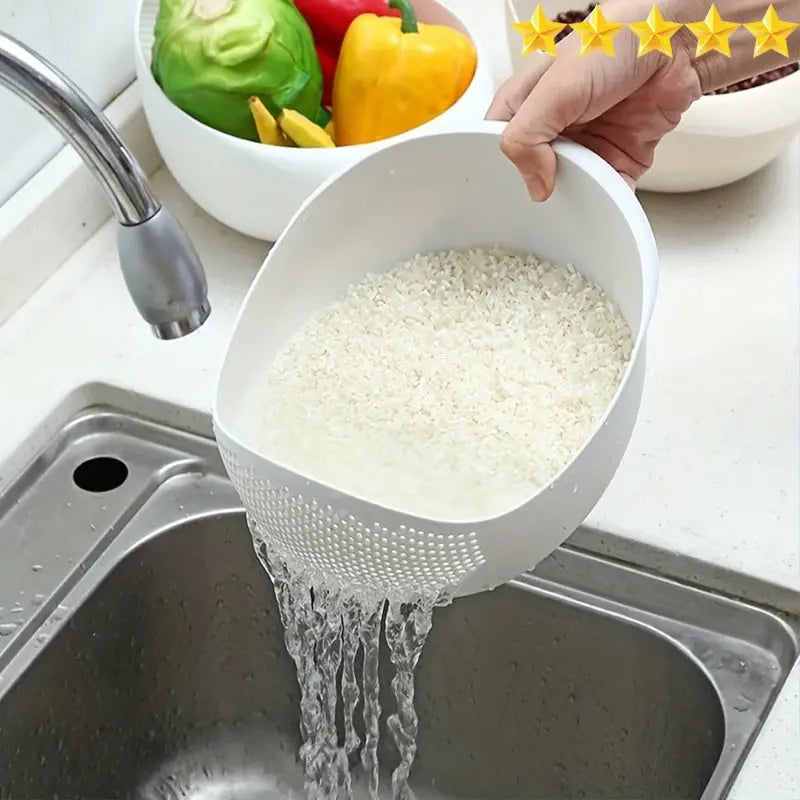 【Hot sales】Rice Drain Basket Rice Filter Fruit Reseller