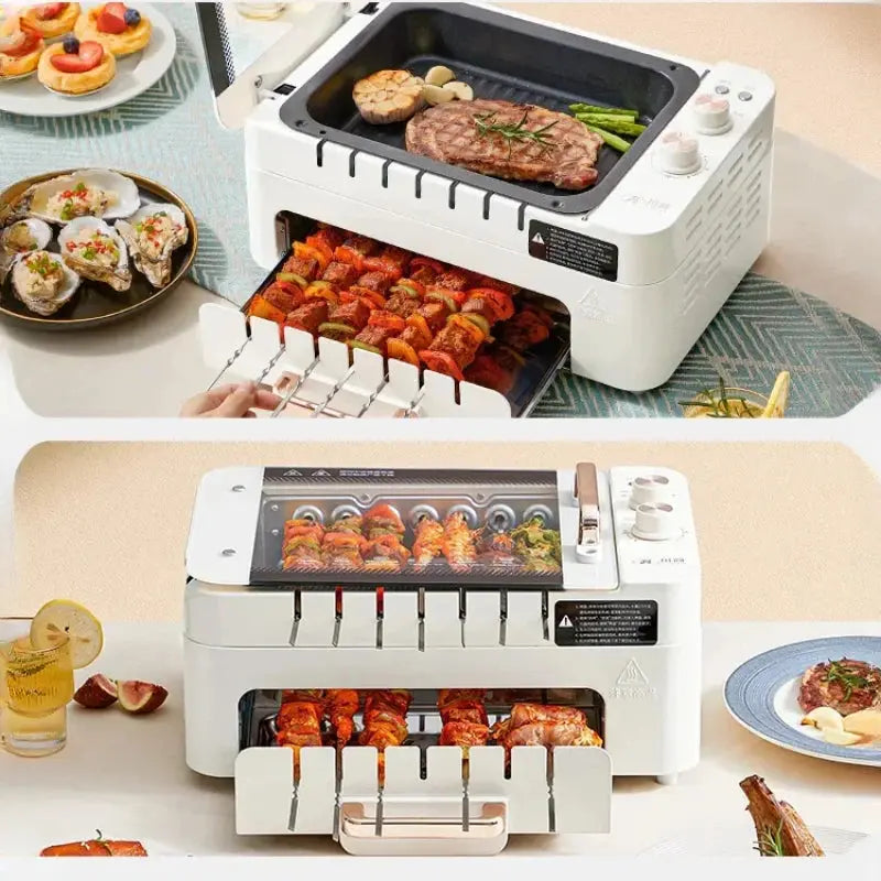 Automatic Rotating BBQ Grill, MultiFunction Skewer Reseller