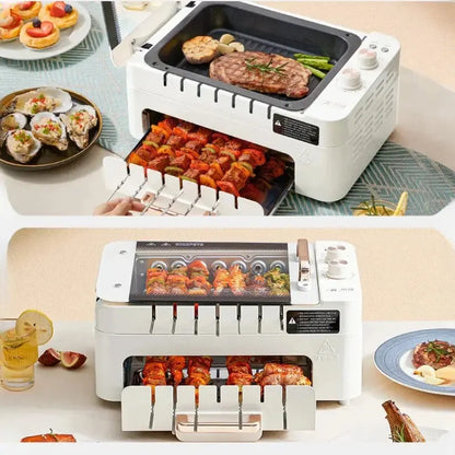 Automatic Rotating BBQ Grill, MultiFunction Skewer Reseller