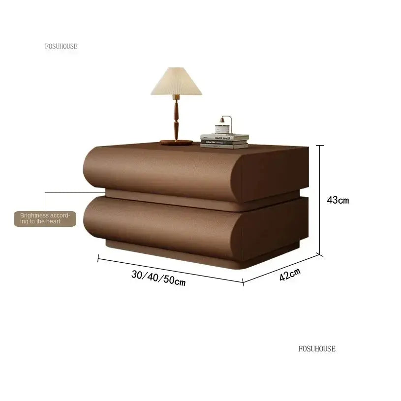 Smart Bedside Table Creative Bedroom Three Drawer Reseller