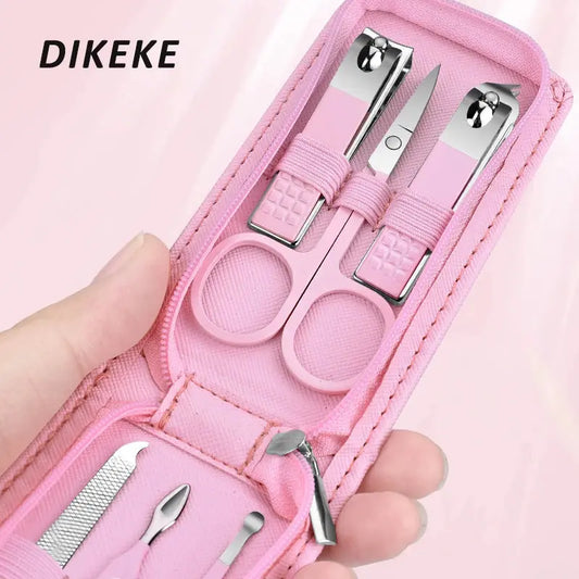 DIKEKE New Pink 6pcs/set Manicure & Pedicure Set Nail Reseller