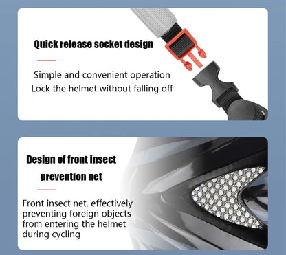 PEMILA New Ultralight Cycling Helmet Cycling Safety Cap Bicycle Helmet for Women Men Racing Bike Equipments MTB Bike Helmet 180g