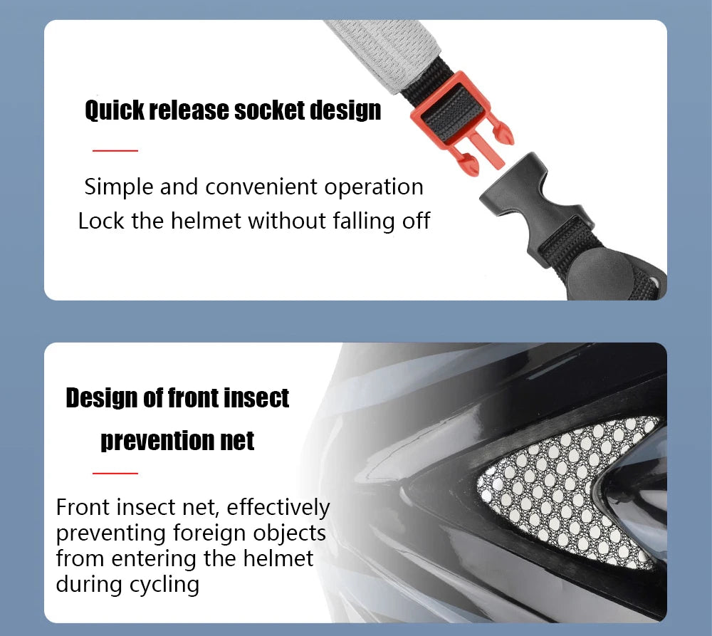 PEMILA New Ultralight Cycling Helmet Cycling Safety Cap Bicycle Helmet for Women Men Racing Bike Equipments MTB Bike Helmet 180g