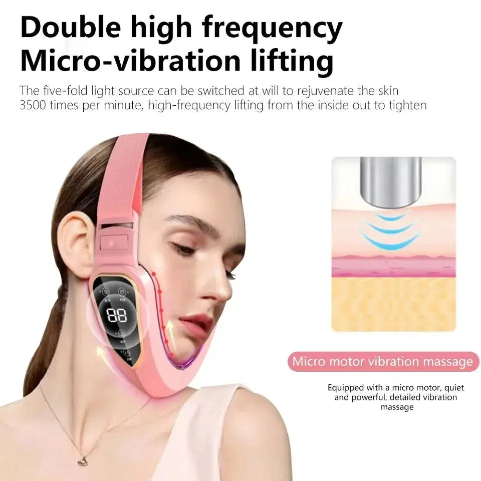 LED Photon Therapy Facial Slimming Vibration Massager Reseller