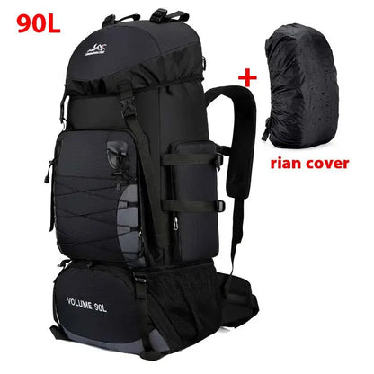 Large 90L Travel Bag Camping Backpack Hiking Army Reseller